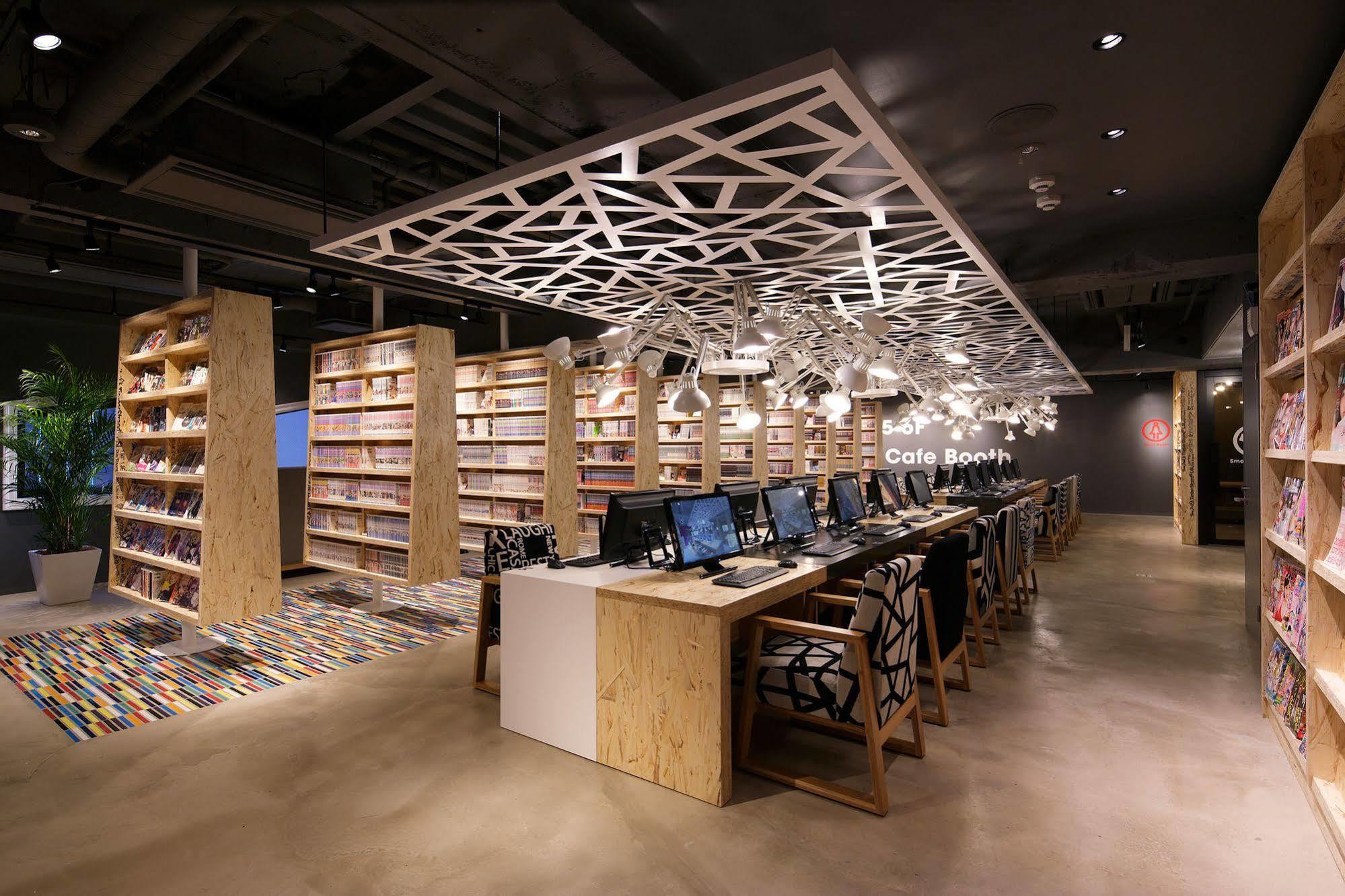 Отель Booth Netcafe & Capsule Токио Экстерьер фото